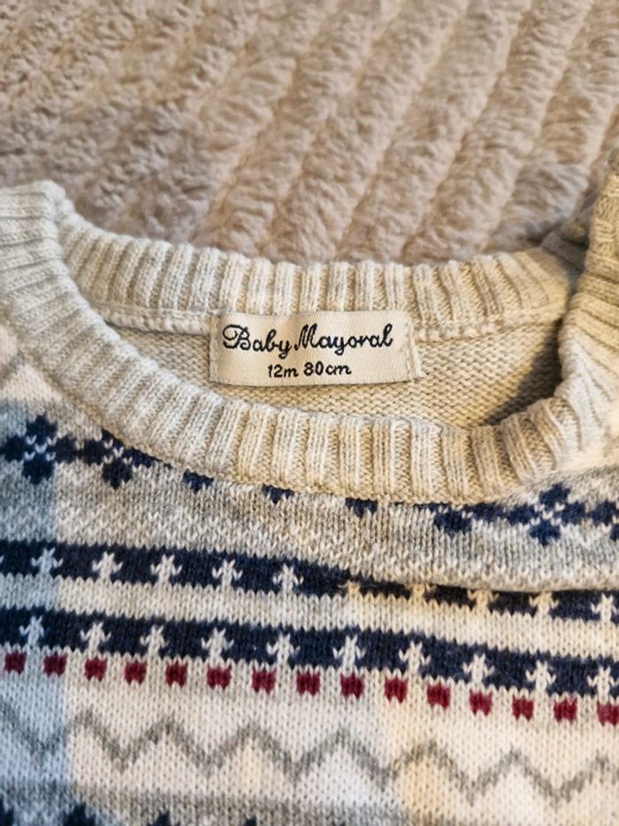 Ensemble pull Mayoral et pantalon velours Obaibi 12 moi - photo numéro 7