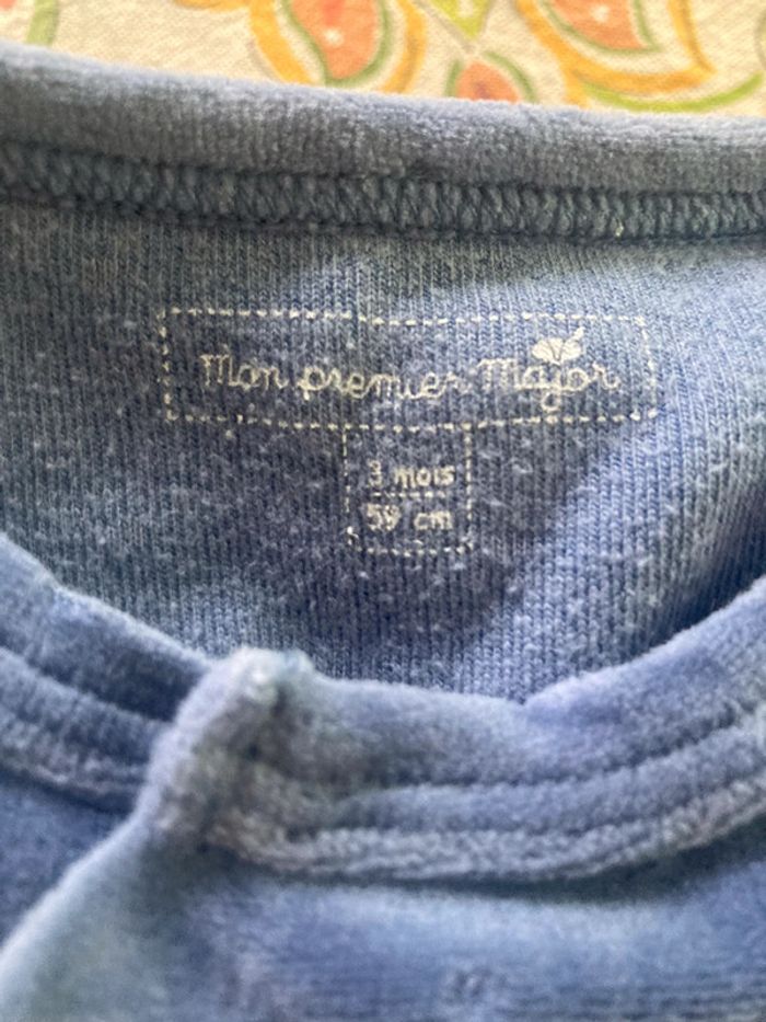 Lot de 3 pyjamas Sergent Major taille 3 mois - photo numéro 4