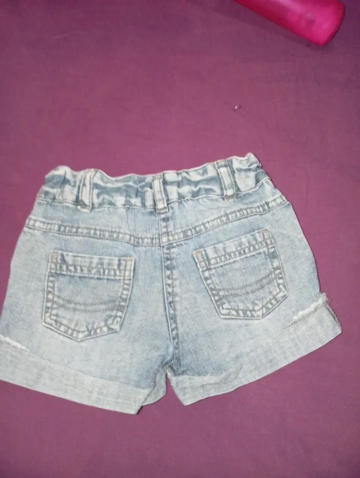 Short en jean 2 ans TAO - photo numéro 4