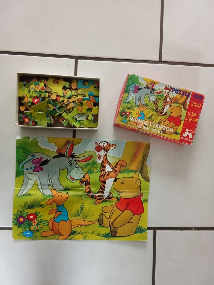 Puzzle Winnie L'Ourson et ses amis 45 pièces - photo numéro 2