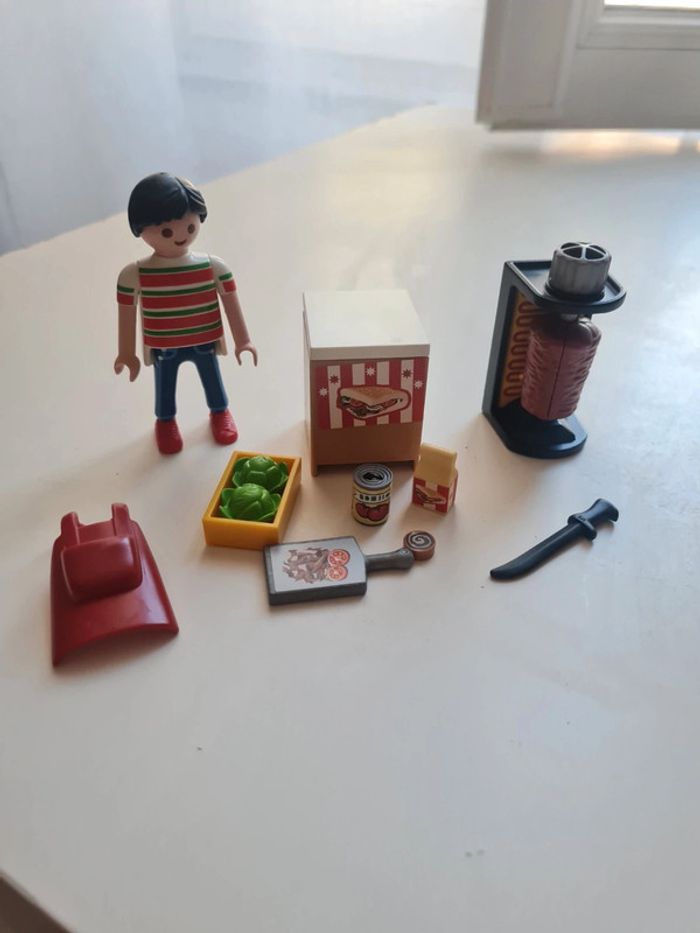 Playmobil 9088: vendeur de kebab complet - photo numéro 5