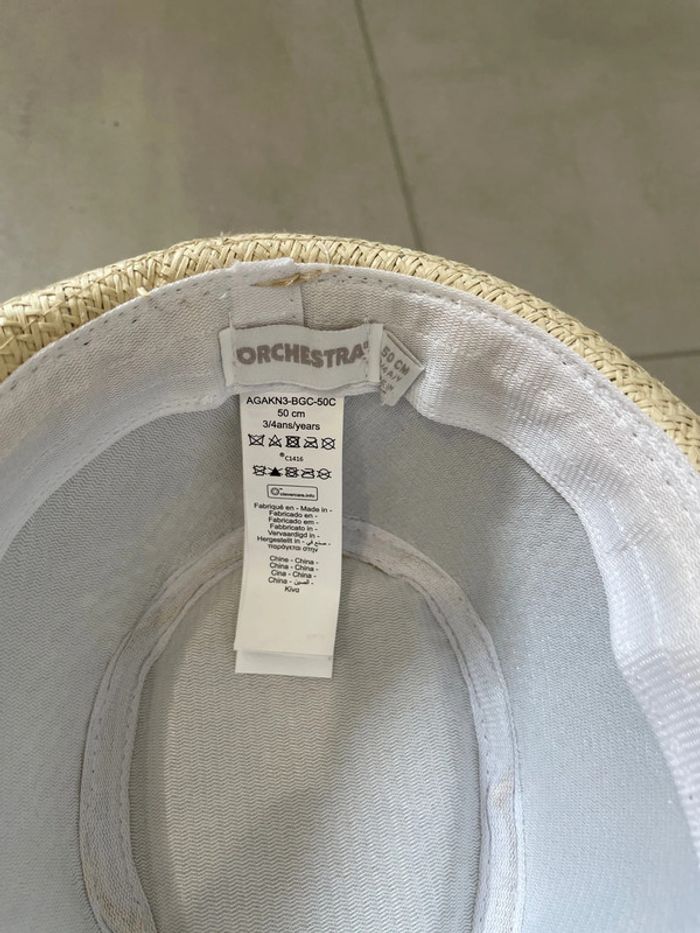 Chapeau cérémonie été 50cm - photo numéro 3