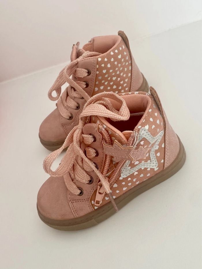 Chaussures montantes Mini & Girls taille 21 NEUVES - photo numéro 5