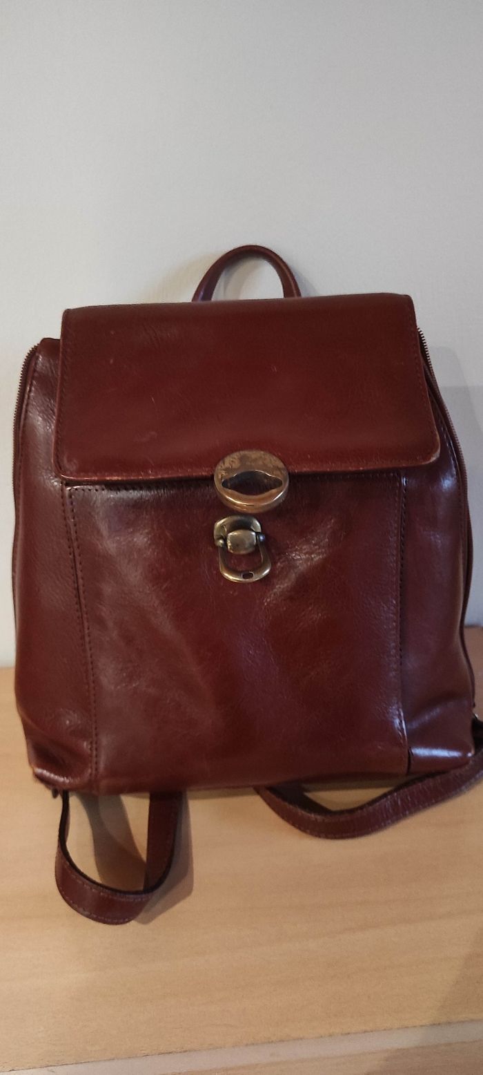 Sac à dos en cuir