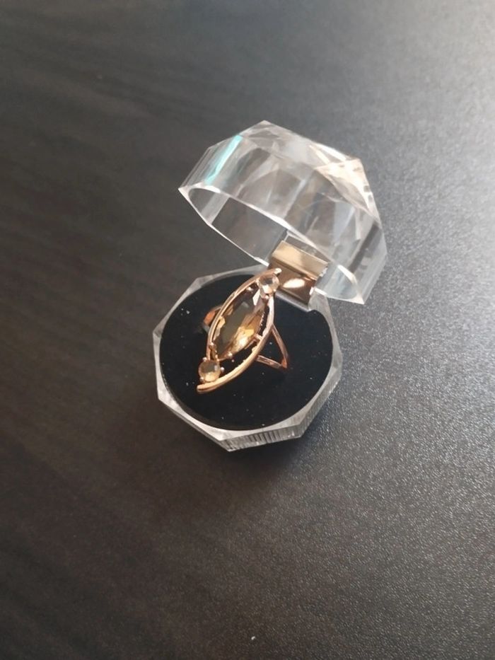 Bague vintage Marquise avec coffret cadeau - photo numéro 2