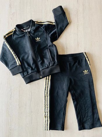 Jogging complet bébé fille adidas