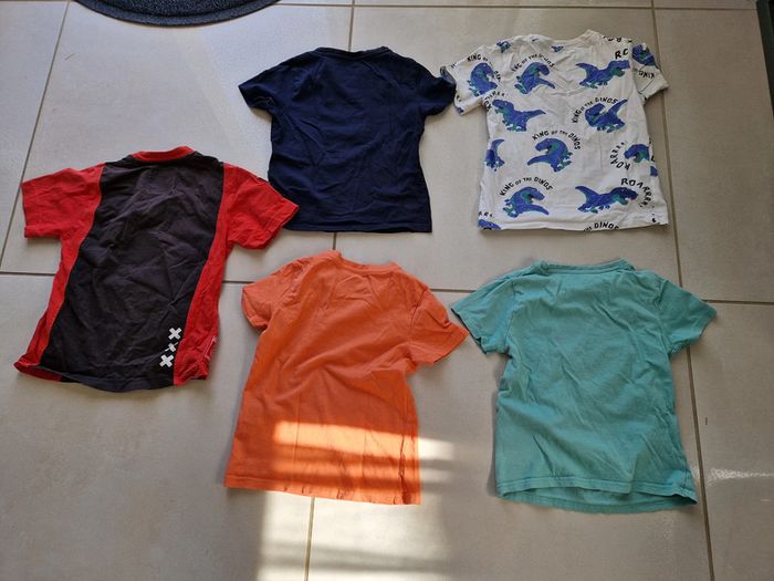 5 T- shirts manche courte 6 ans et 110-116cm - photo numéro 8
