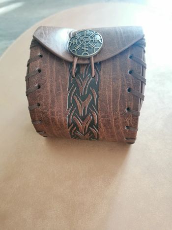 Mini saccoche style médiéval motifs celtiques