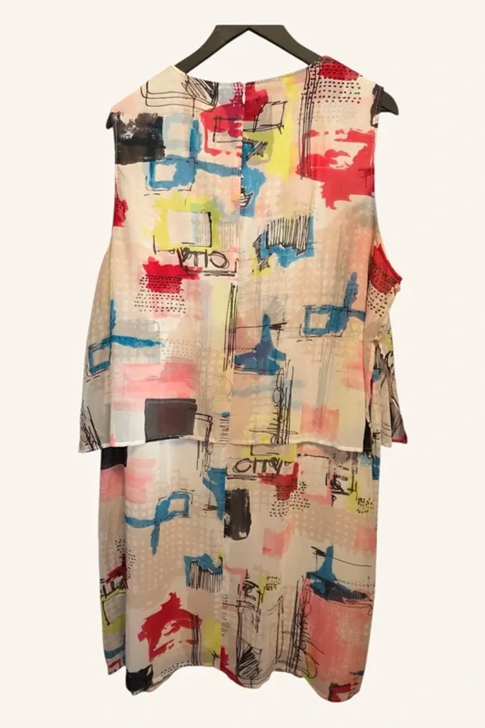 Robe été fluide en voile doublée T52 La maison du jersey - photo numéro 4