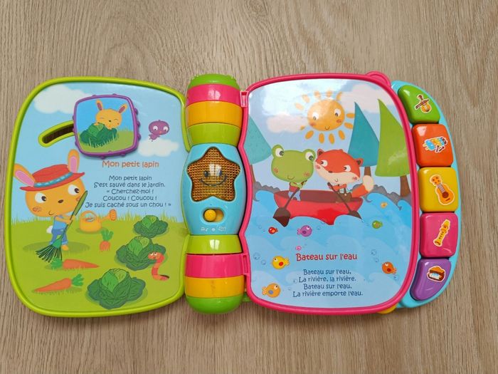 Livre comptines vtech - photo numéro 2
