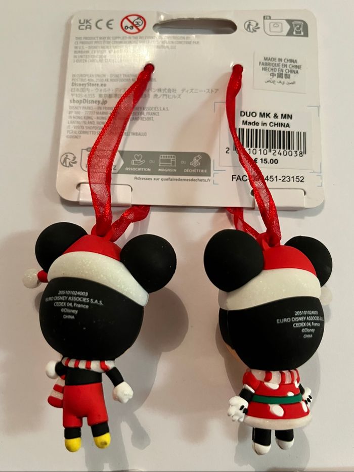 Lot 6 ornements décoration suspensions Disney Noël - photo numéro 8