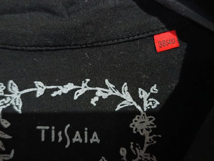 Haut noir col V taille 38/40 - photo numéro 5
