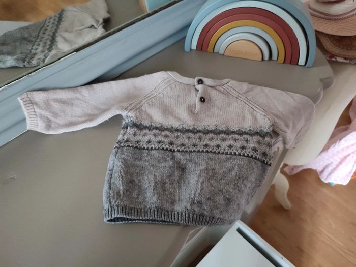 Pull chaud chamois 6 mois Jacadi - photo numéro 5