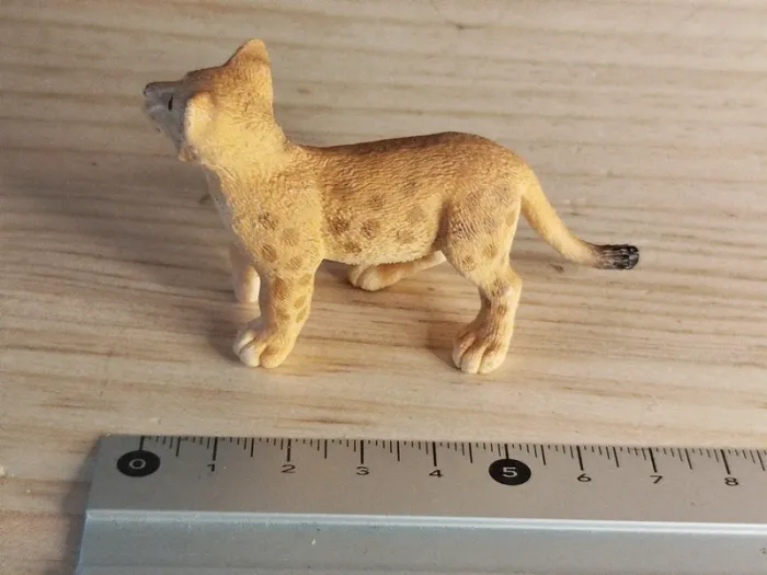 Schleich jeune lion Figurine Félin animal de la savane - photo numéro 4