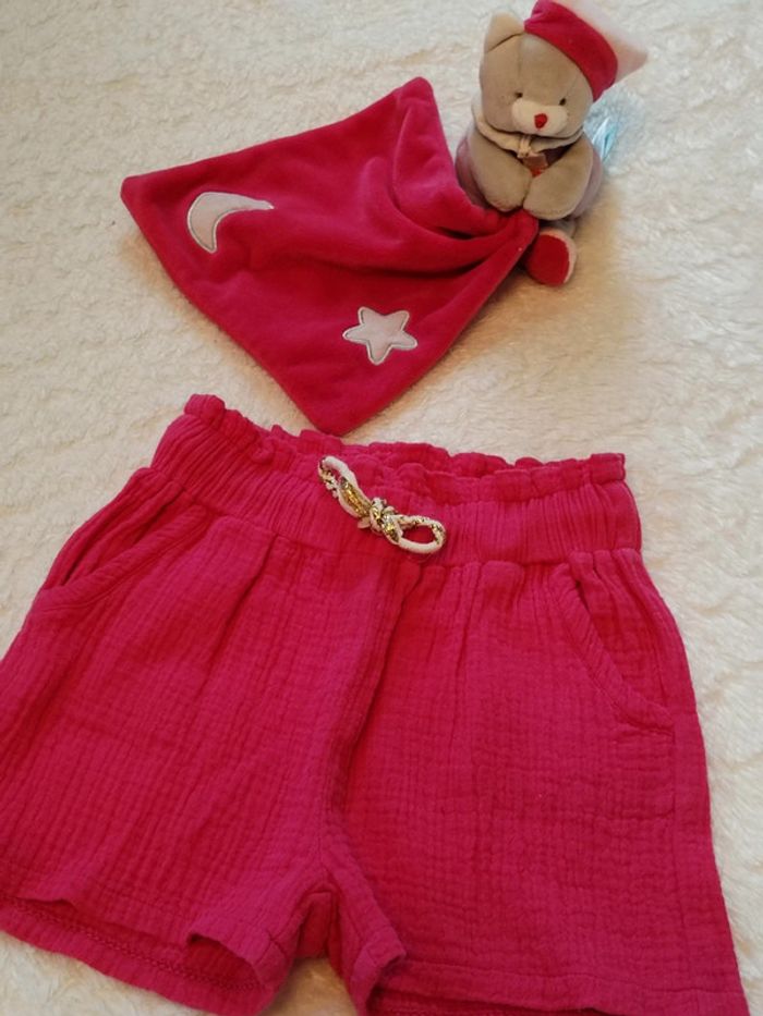 Short gaze de coton 5ans