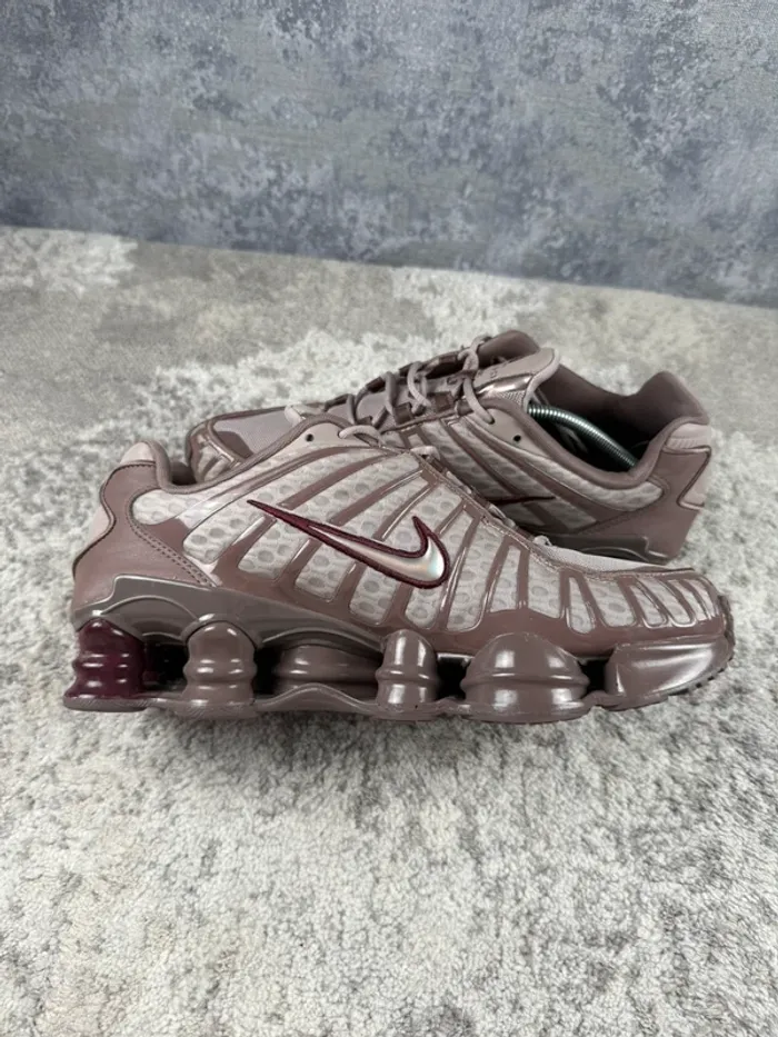 Nike Shox TL Pumice Night Marron - Brown / Bordeaux - photo numéro 6