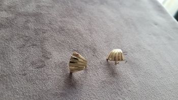 Boucles d oreilles femme plaqué or marque altesse