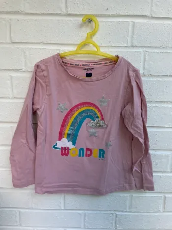 T-shirt fille Girls Rules 5-6 ans