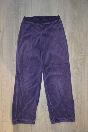 Bas de jogging velours Domyos 8 ans