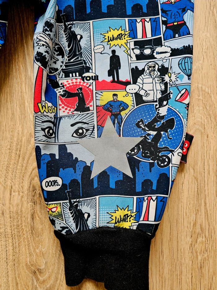 Combinaison de pluie iELM softshell superman super-héros 92 cm 2-3 ans - photo numéro 8