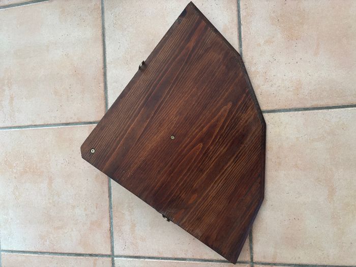 Etagère angle teintée