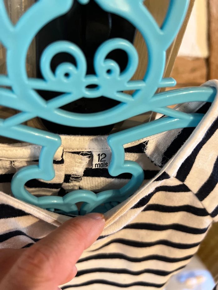 Robe marinière jeans - photo numéro 2