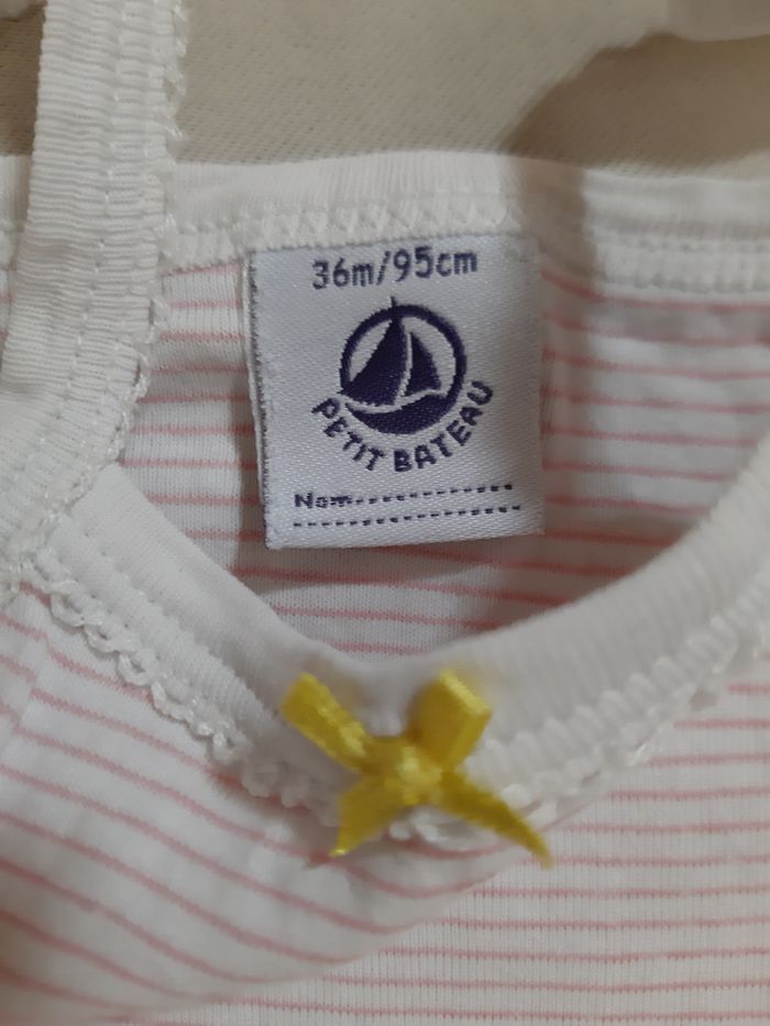 lot de 2 bodies bretelles fille - Petit Bateau - 2 ans - photo numéro 6