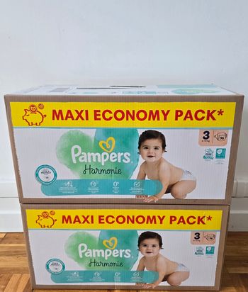 couches Pampers Harmonie taille 3