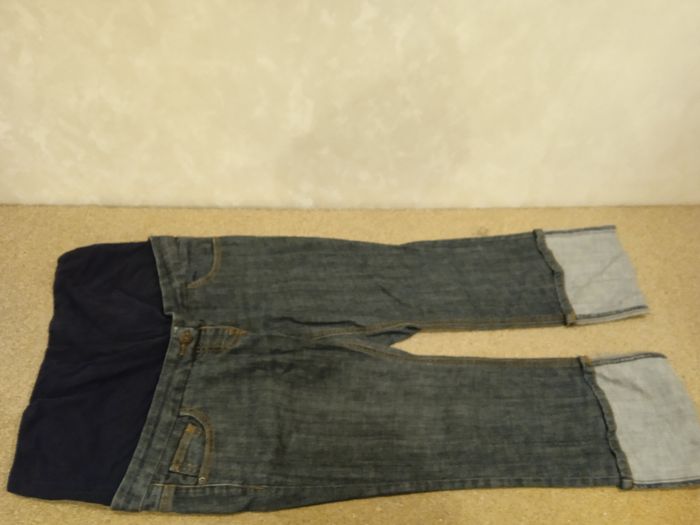 Pantacourt maternité jean