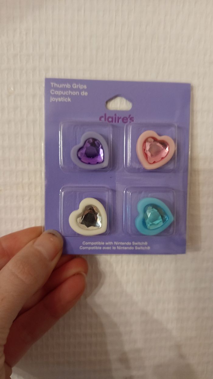 Capuchons joystick nintendo switch - photo numéro 2