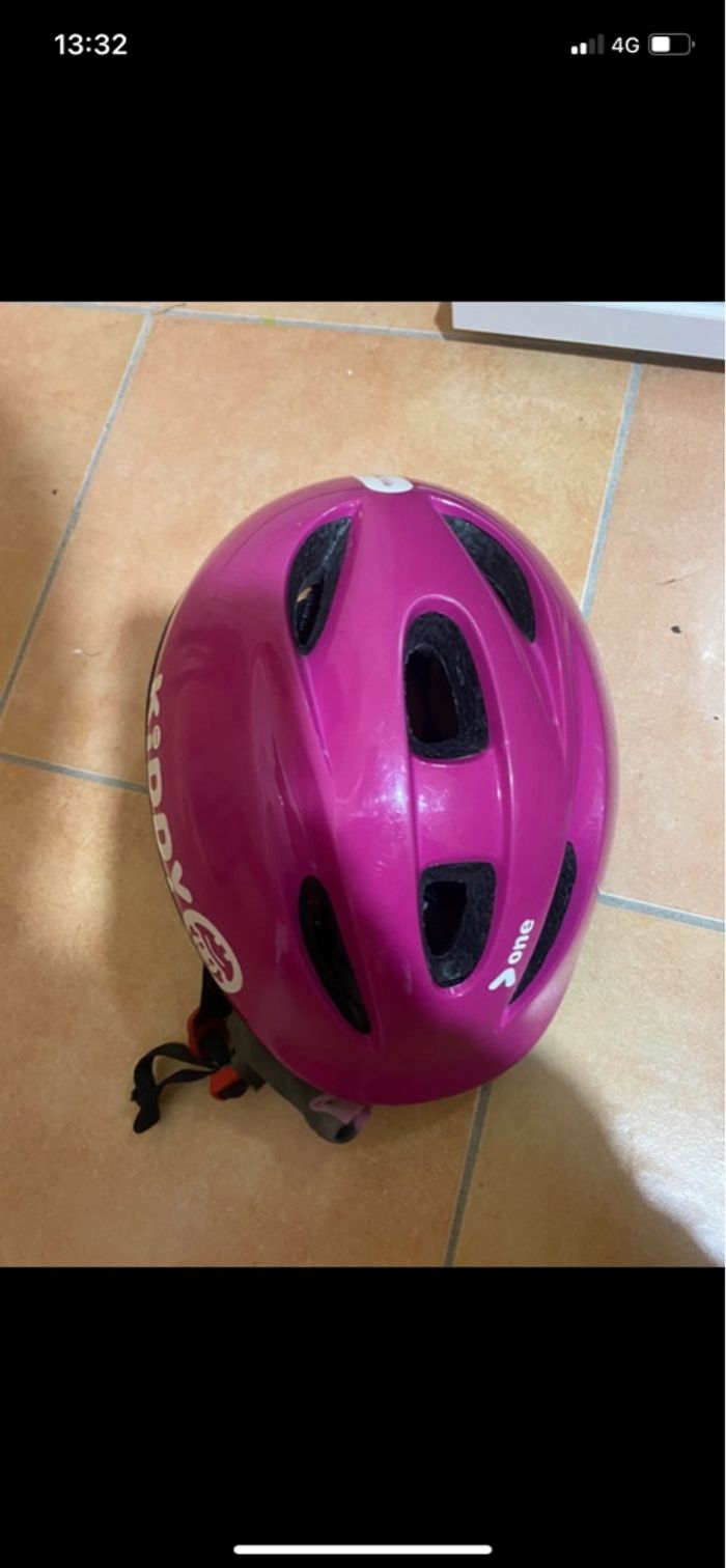 Casque rose