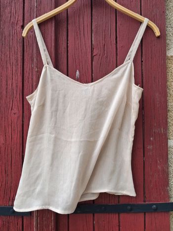 Débardeur beige Jacqueline Riu
