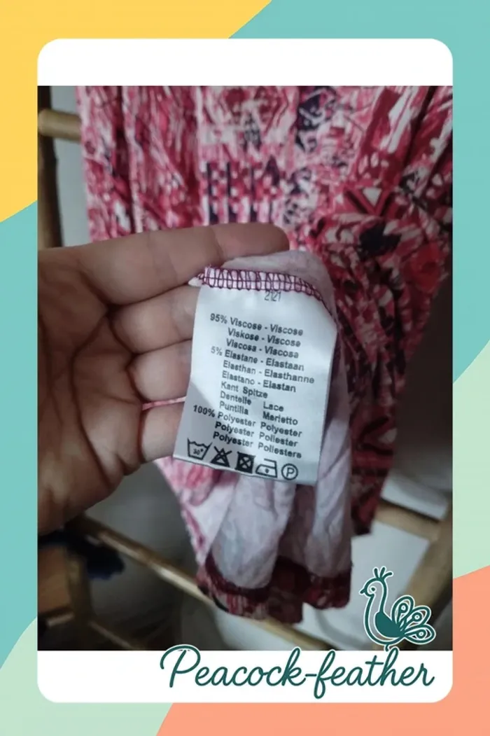 Débardeur tunique rose neuve 42 ms mode - photo numéro 6