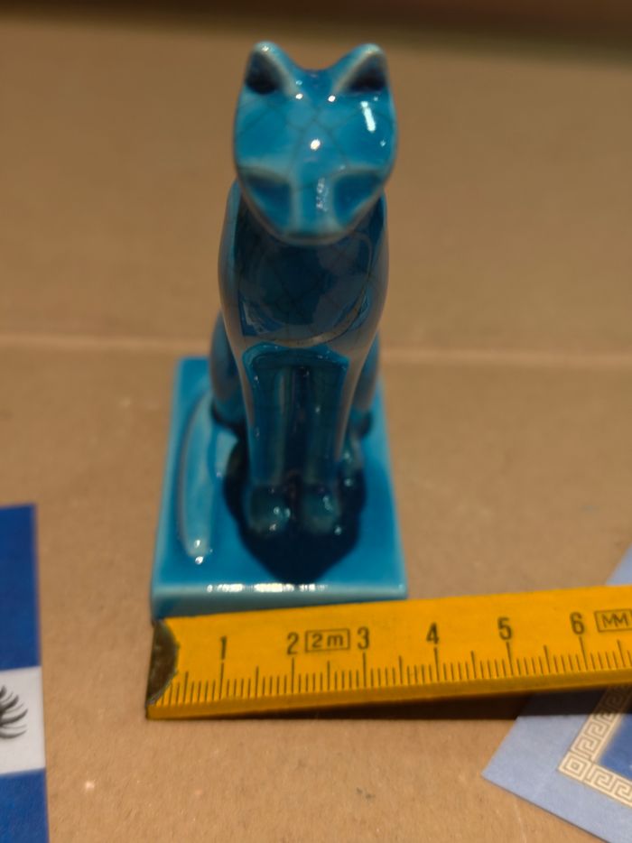 Chat rouge Saint Jean l'Aigle émaux de Longwy - photo numéro 7