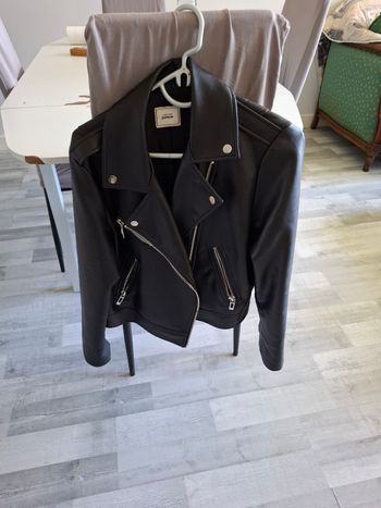 Blouson imitation cuire