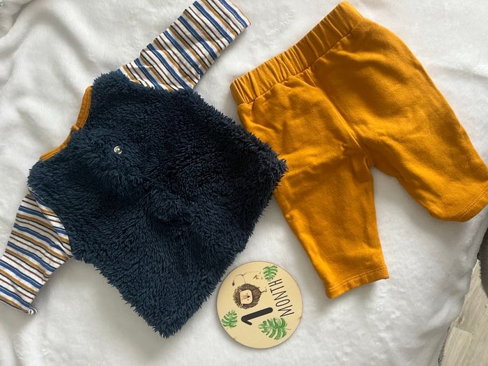 Ensemble bébé 1 mois Sucre d’Orge - photo numéro 2