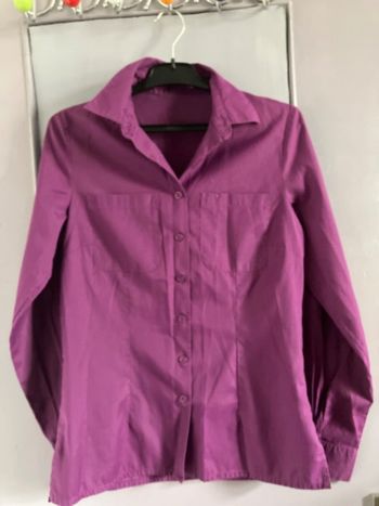 Chemise violette