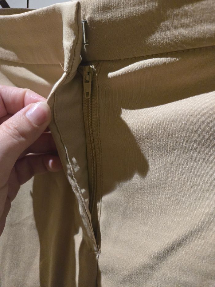 Pantalon droit beige T.44/46 Bodyflirt/Bonprix - photo numéro 4