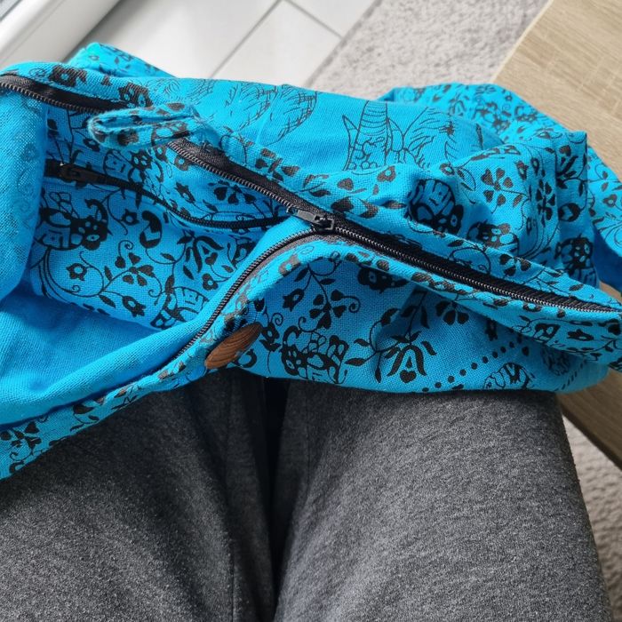 Sac fourre tout bleu - photo numéro 3