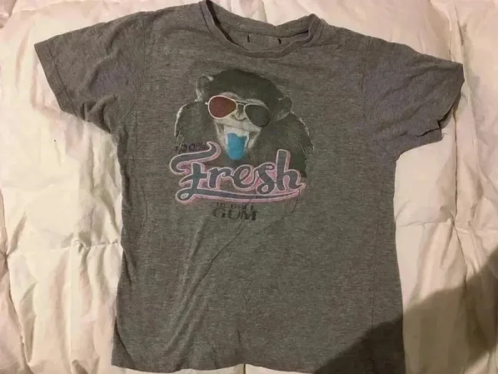 T-shirt fille 16 ans – Motif singe trop mignon ! - photo numéro 2