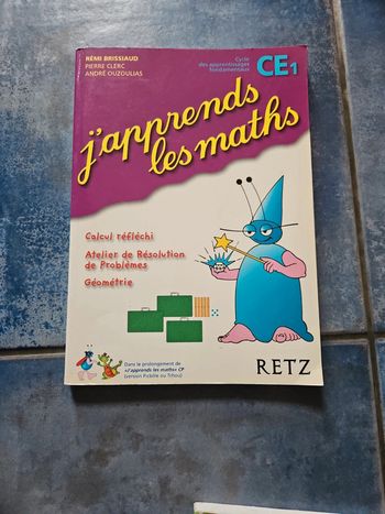 J'apprends les maths CE1 retz