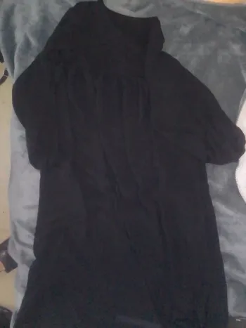 Robe longue noire