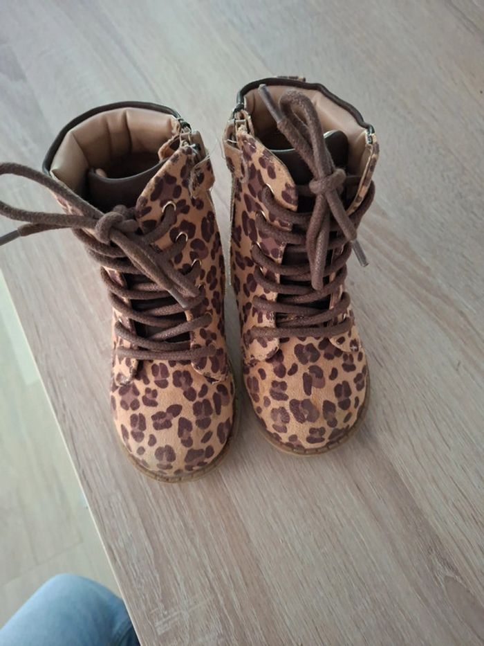 Bottines friboo 25 léopard daim - photo numéro 6