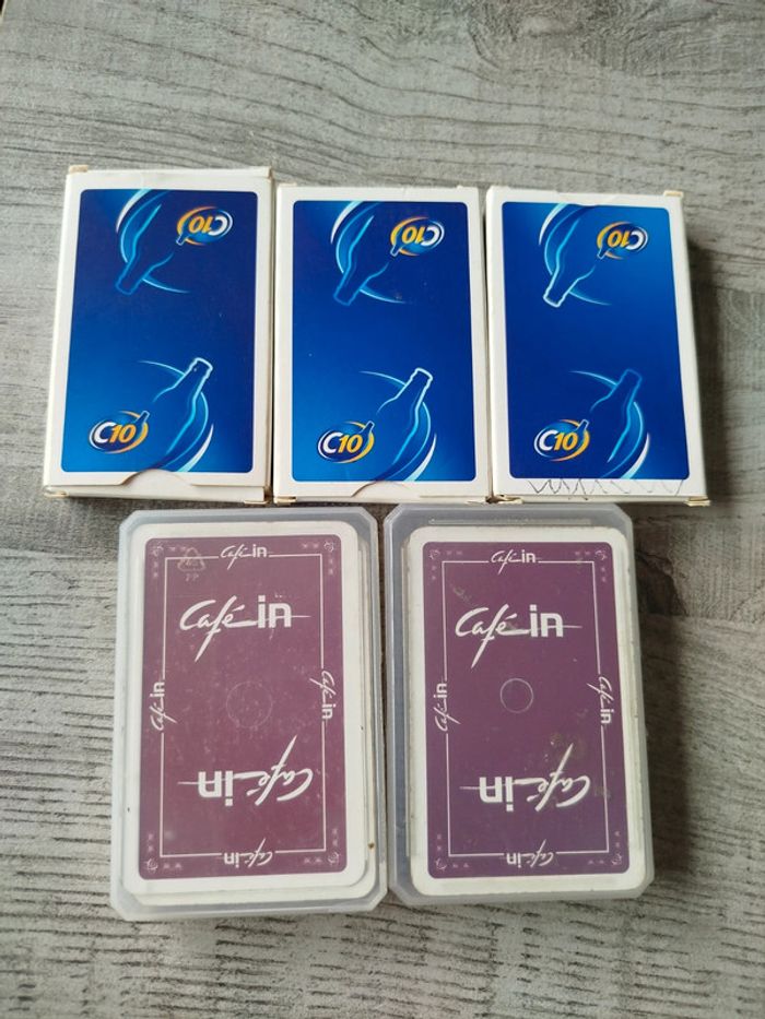 Lot de 5 jeux de 32 cartes