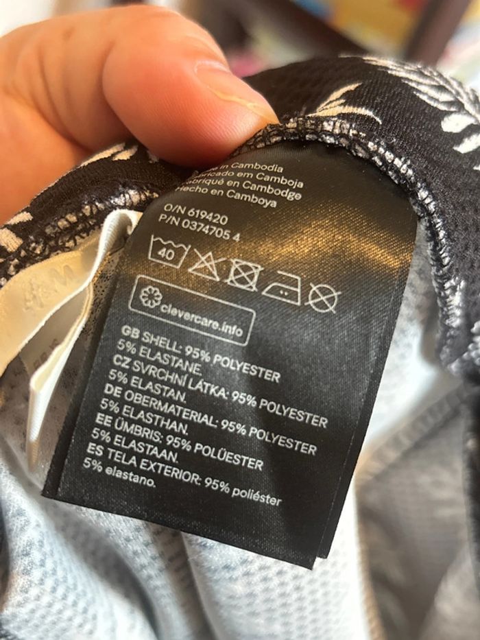 Jupe courte taille 34 marque h&m - photo numéro 4