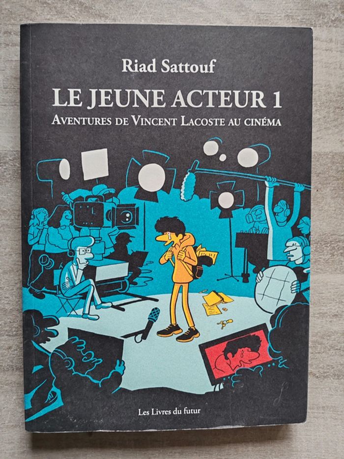 Livre le jeune acteur 1 riad sattouf