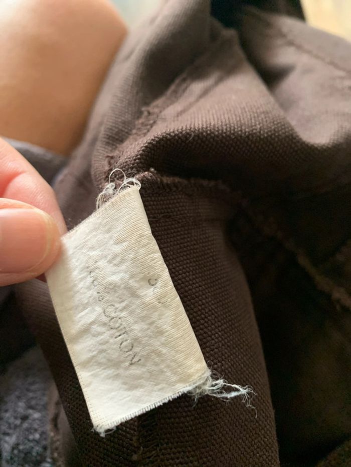 Blazer brun coton - photo numéro 7