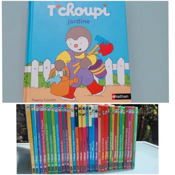 Livre T'choupi, l'ami des petits, tome 4 🫑 T'choupi jardine 🥕