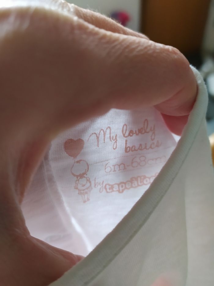 Tee shirt manches longues 6 mois - photo numéro 3