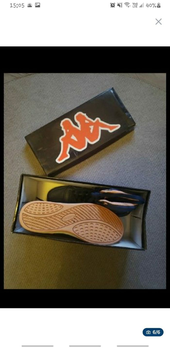 💙KAPPA baskets🧡T37💙 - photo numéro 6